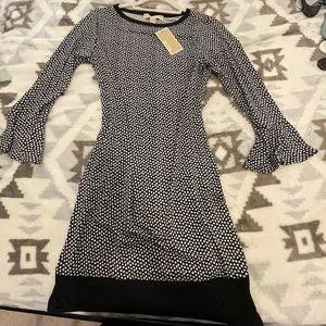 Michael Kors Dress NWT Black and White